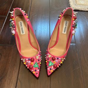 Steve Madden Veronicka Pink Multi size 8.5